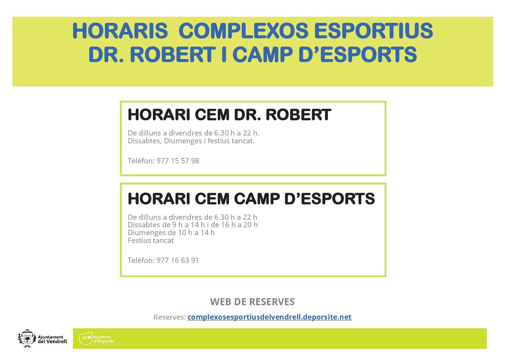 HORARIS CEM